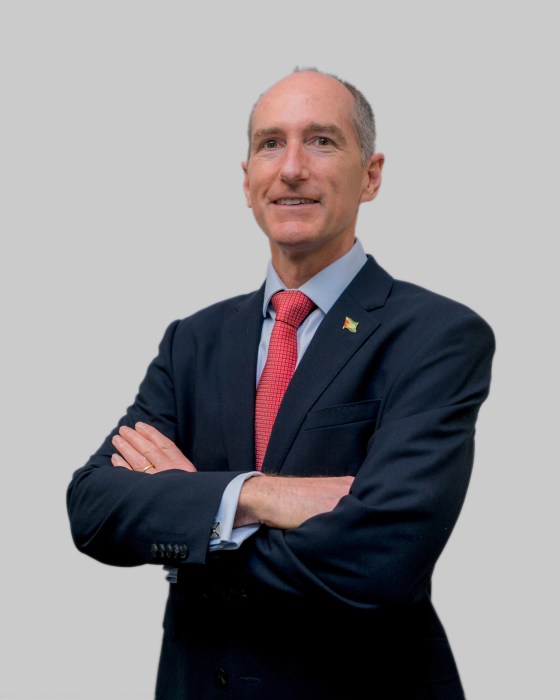 ExxonMobil Guyana President Alistair Routledge.