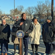 Sen. Zellnor Myrie, leaders in Southeast Queens warn New Yorkers of deed theft scams.