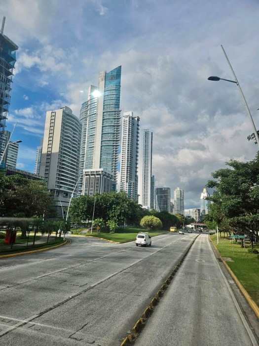 Panama has the fastest-growing economy behind Chile. Here are some of the sophisticated skyscrapers that litter Panama City.