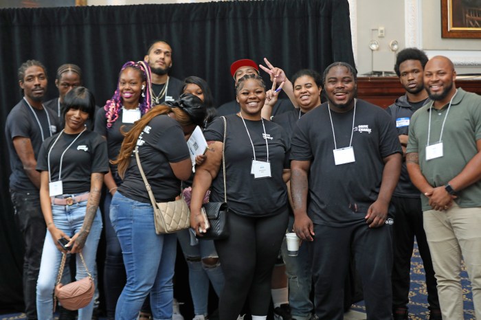 Young attendees, including participants from the Summer Youth Employment Program, gathered for "Adapting to the Future of Work," an annual free event for youth aged 16-24.