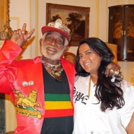 Lee Scratch Perry with Reshma B.