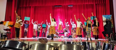 The Meyer Levin Drama Department students performed during the school’s Black History Month Showcase.