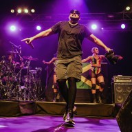 Jamaican singer Sean Paul performs live on stage during a concert at the Huxleys on July 6, 2022 in Berlin, Germany.