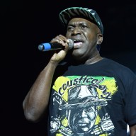 Barrington Levy performs on stage at the O2 Academy Brixton on Feb. 23, 2020 in London, England.