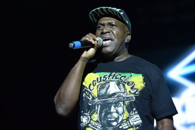 Barrington Levy performs on stage at the O2 Academy Brixton on Feb. 23, 2020 in London, England.