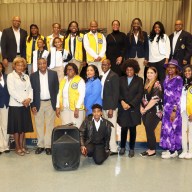 Brooklyn Canarsie Lions and participants at the Second Annual Black History Month Celebration.