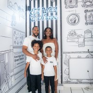 Elveda Dorce and Zayveon Kimble, co-owners of Kravings Kafe, opened their café as a legacy for their children and a way to offer a unique dining experience in Brooklyn.