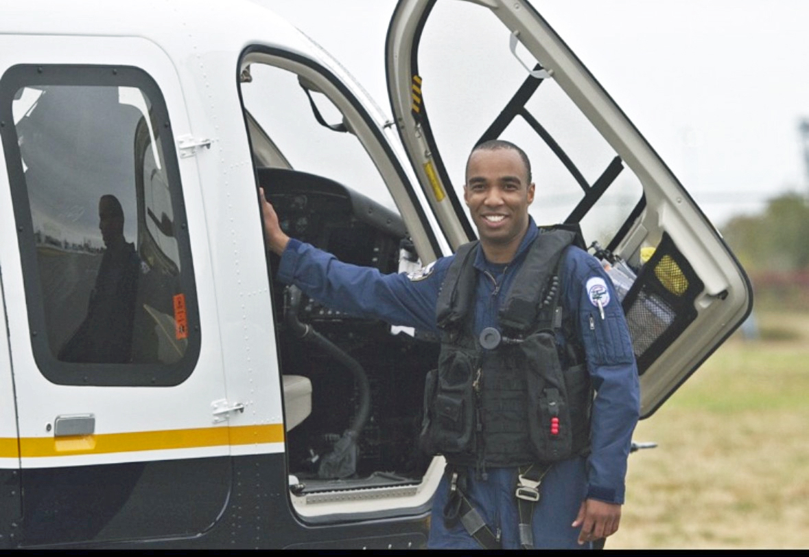 Detective Royston Charles, who migrated to the U.S. at 13, followed in his father’s footsteps to join law enforcement. Now, he serves in the NYPD’s aviation unit, assisting ground officers from above.