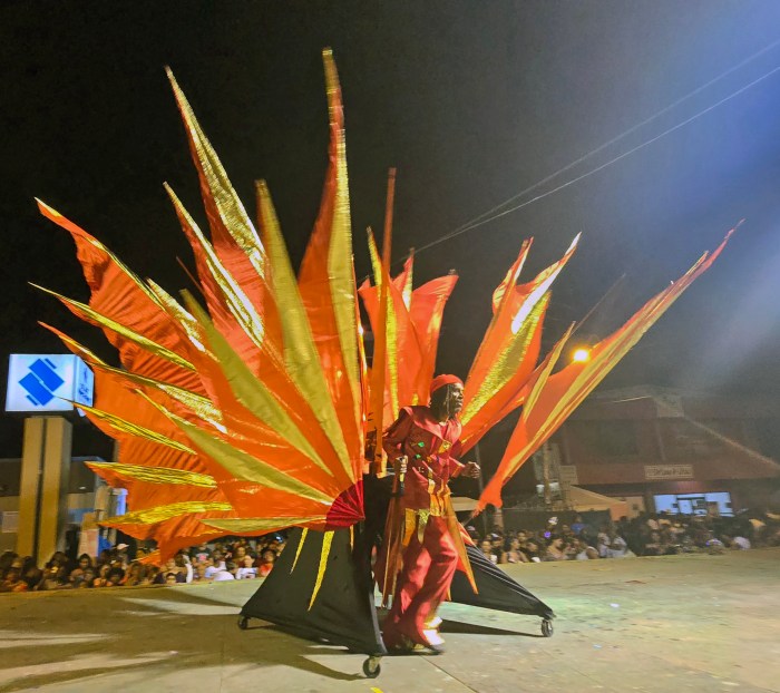 Central Elite Mas Band portraying 'Passion' at Couva, Trinidad on Tuesday, March 4, 2025.